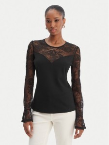 Morgan Bluzka 261-TMELO Czarny Slim Fit