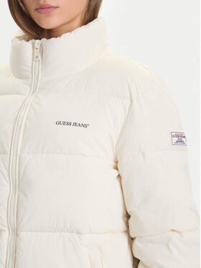 Guess Jeans Kurtka zimowa W4BL21 WGII2 Beżowy Regular Fit