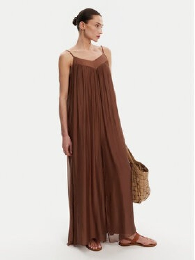 ViCOLO Kombinezon TD0588 Brązowy Relaxed Fit