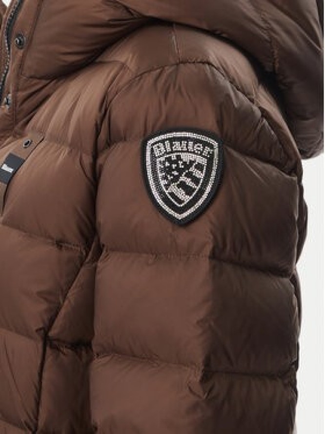 Blauer Kurtka zimowa Anita 26WBLDK03043 006047 Brązowy Regular Fit