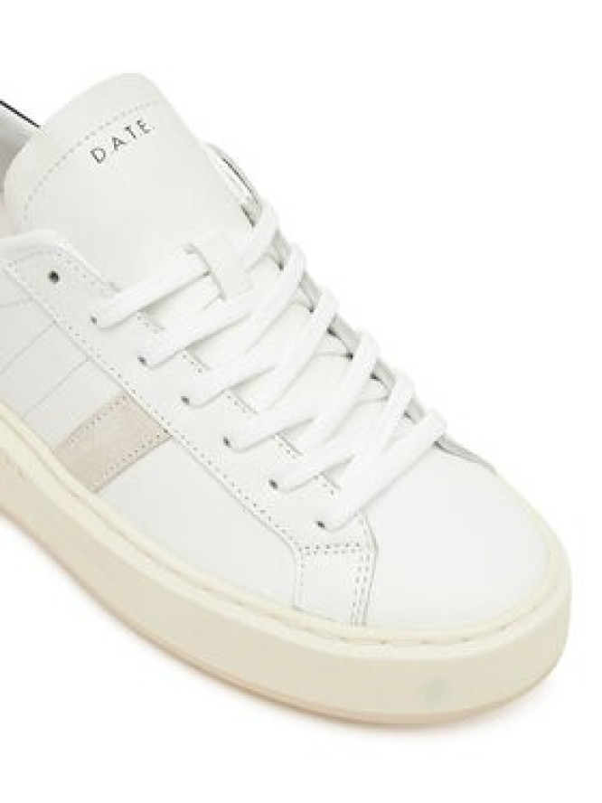 D.A.T.E. Sneakersy Hill Low Platform Calf W431-HP-CA Biały