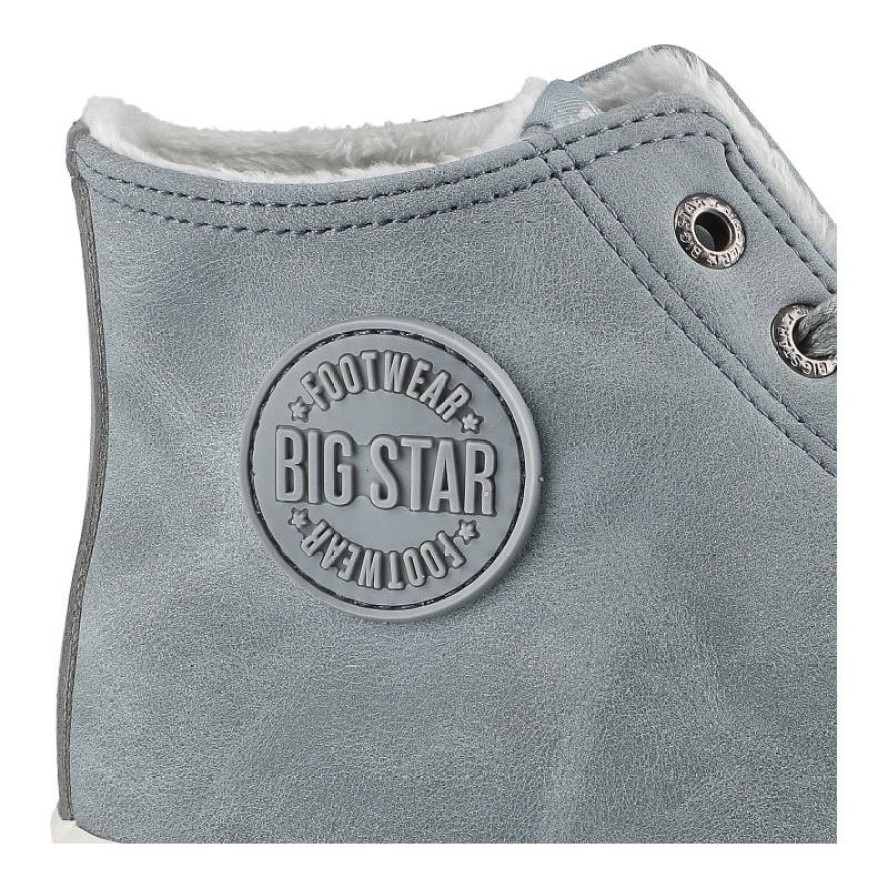 Niebieskie Sneakersy Big Star Damskie Wygodne Buty