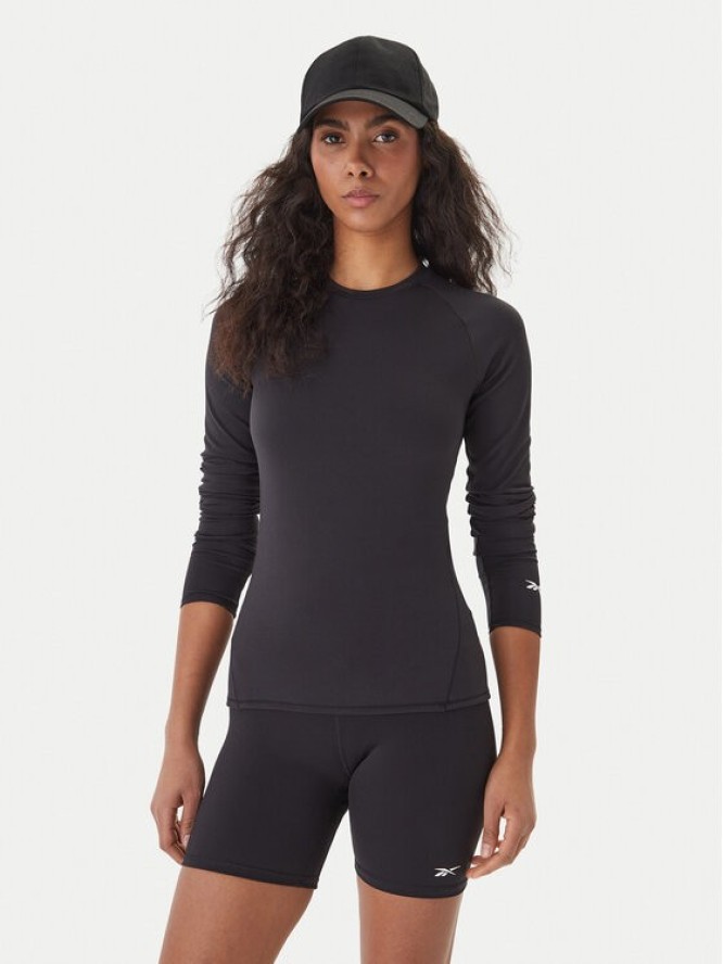 Reebok Koszulka techniczna Reebok x Ewa Chodakowska Moni RK25614CCW Czarny Slim Fit