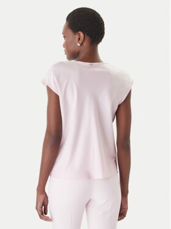Rinascimento Bluzka CFC0127631003 Różowy Regular Fit