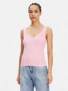 Vero Moda Top Willow 10326450 Różowy Slim Fit