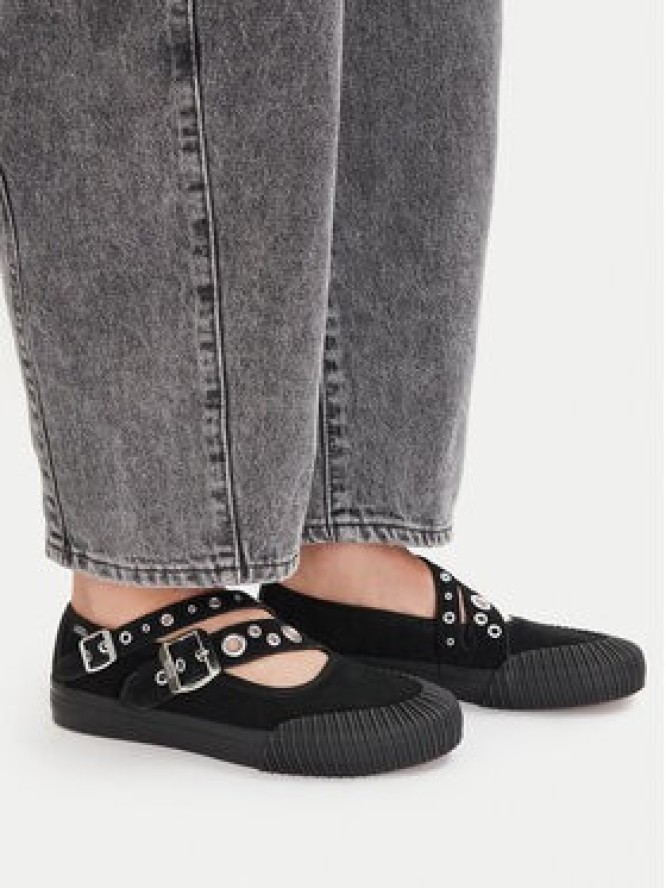 Vans Trampki Mary Jane VN000D9ABLA1 Czarny