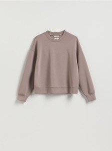Bluza z modalem - brązowy
