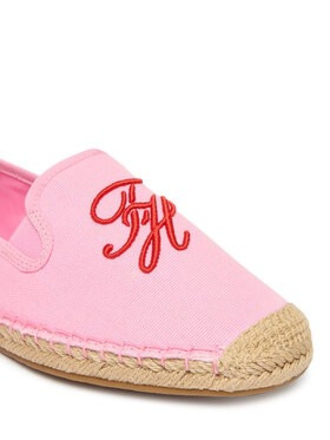 Tommy Hilfiger Espadryle Th Script Summer Espadrille FW0FW09240 Różowy