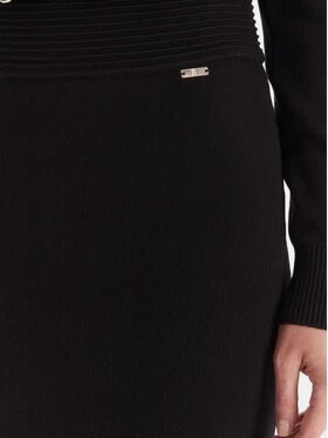 Fracomina Spódnica ołówkowa FR25WG4004K55601 Czarny Slim Fit