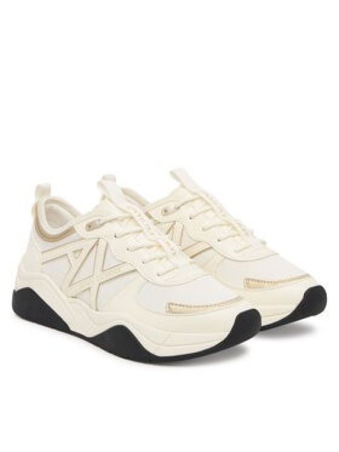 Armani Exchange Sneakersy XDX039 XV311 MZ128 Écru