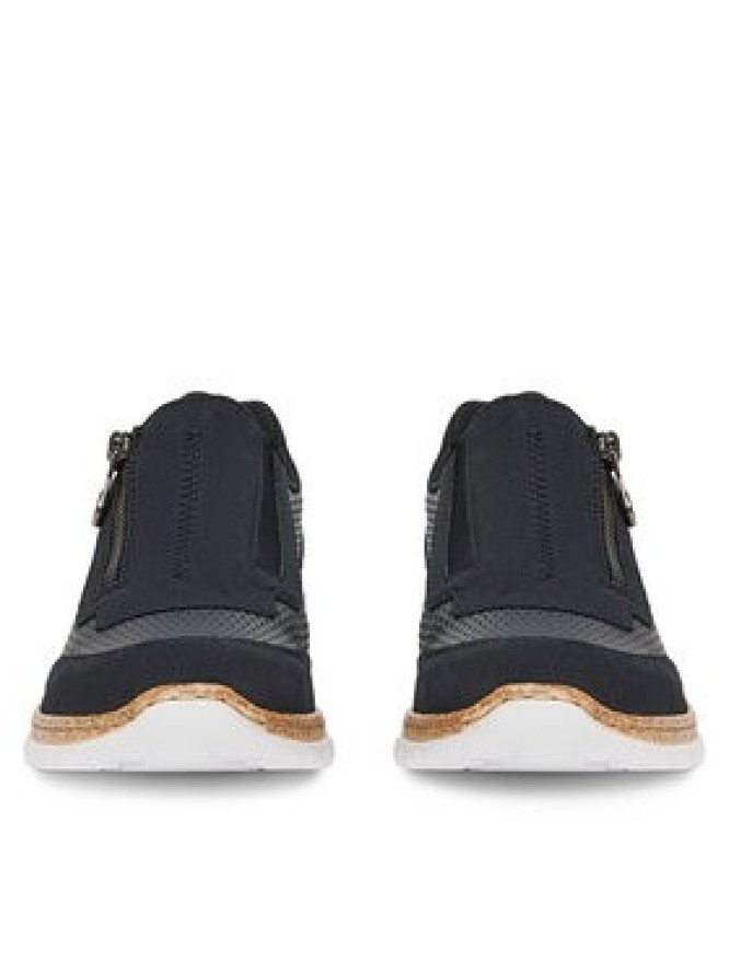 Rieker Sneakersy N42F3-14 Granatowy