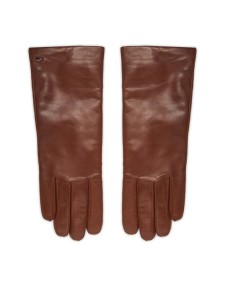 Weekend Max Mara Rękawiczki Damskie Senapeshort 2525566035 Brązowy