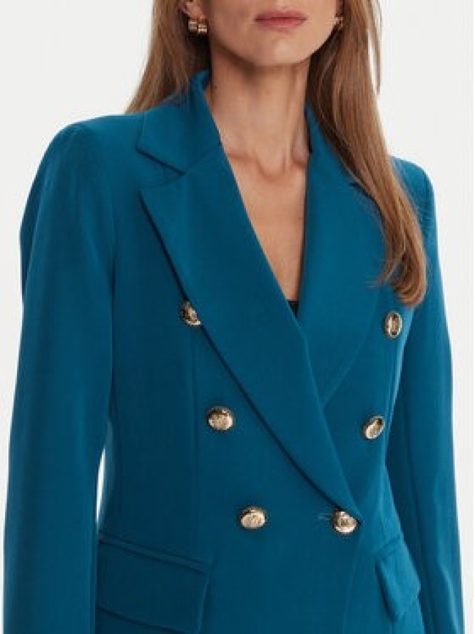 Maryley Marynarka 25IB139/43LK Niebieski Regular Fit