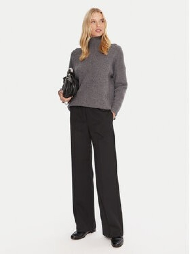 Weekend Max Mara Spodnie materiałowe Petra 2525136032 Czarny Regular Fit