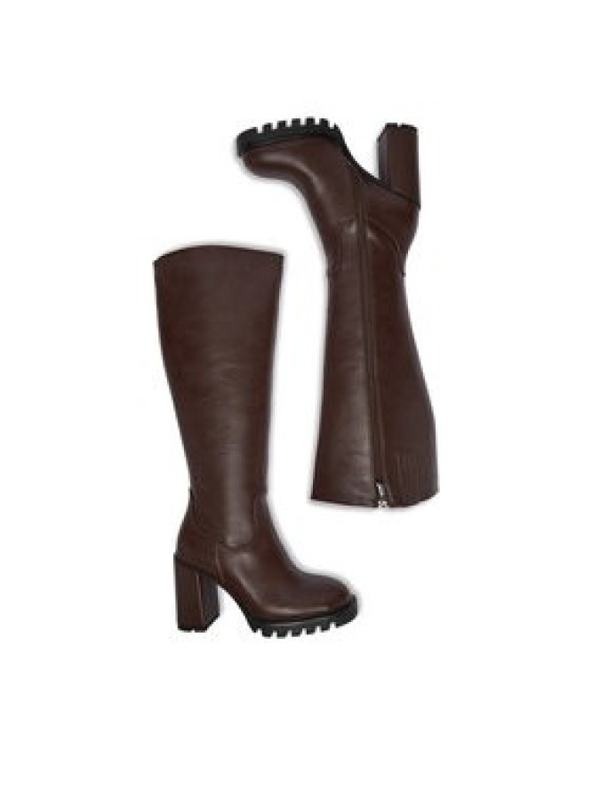 Nine West Kozaki CEO-HALA-01 Brązowy