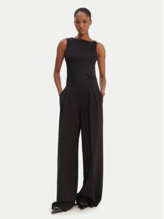 HUGO Top Dastasy 50555782 Czarny Regular Fit