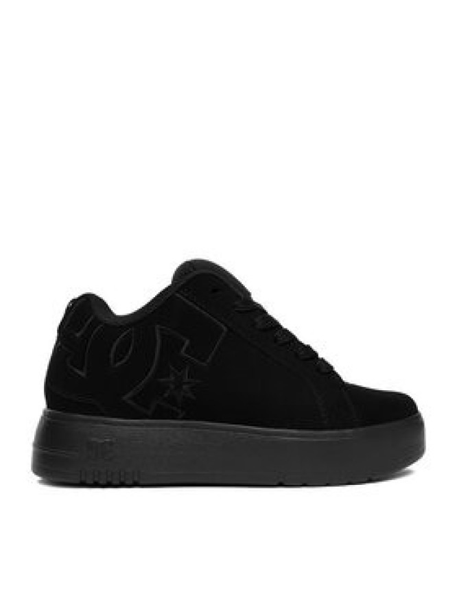 DC Shoes Sneakersy EO-COURT GRAFFIK PLATFORM DC02422002 Czarny