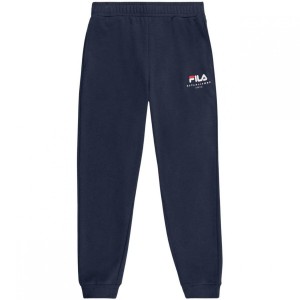 Fila spodnie dresowe Valsera regular logo sweatpants FAU228.50004 L granatowy