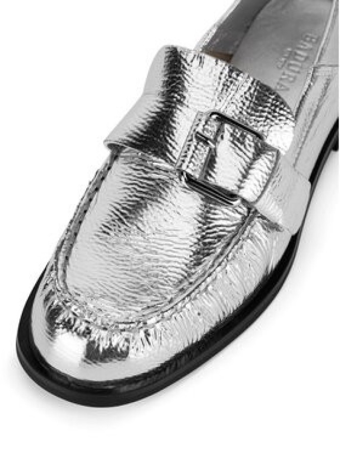 Badura Mokasyny CAMELLIA-V1792-255 Srebrny