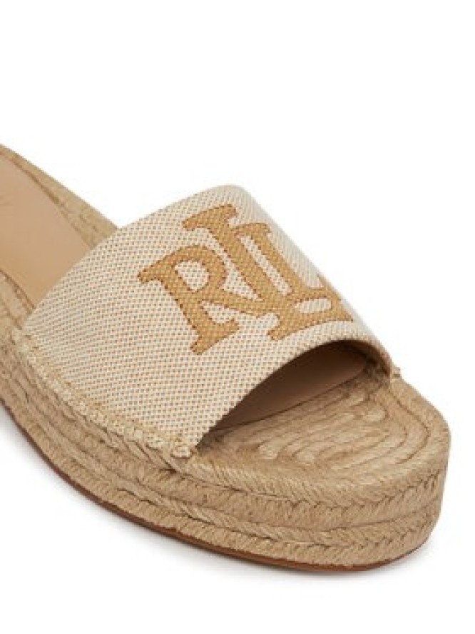 LAUREN RALPH LAUREN Espadryle Polly 802966866001 Beżowy