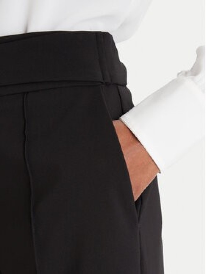 Rinascimento Spodnie materiałowe CFC0126211003 Czarny Regular Fit