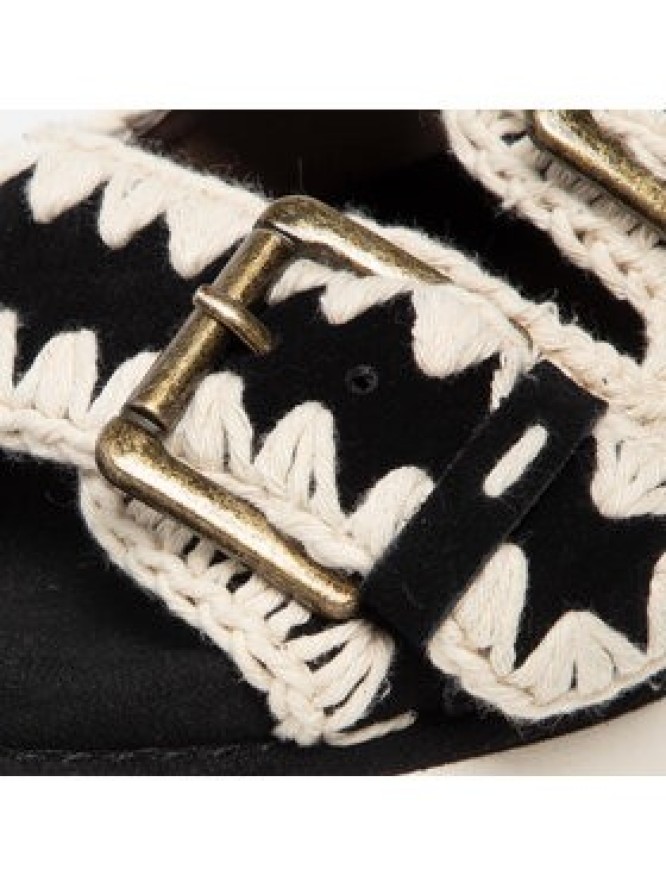 Mou Sandały New Bio # 02-With Buckles SW461003A Czarny