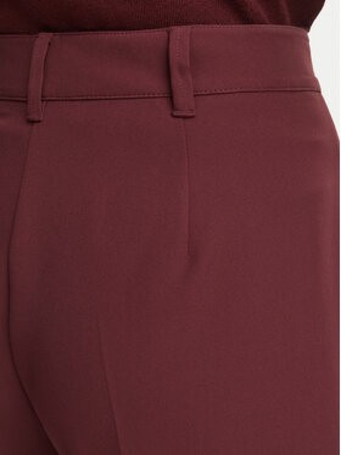 BOSS Spodnie materiałowe 50580299 Bordowy Regular Fit