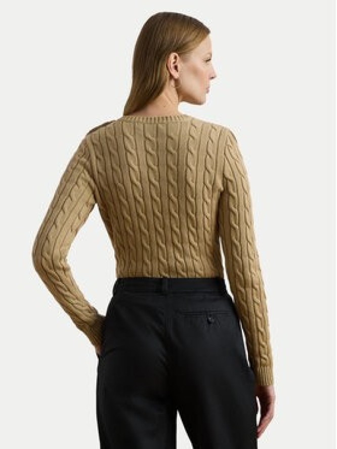 Lauren Ralph Lauren Sweter 200932223005 Beżowy Slim Fit