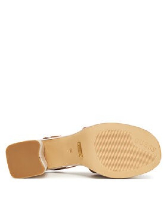 Guess Espadryle FLJFML LEA03 Brązowy