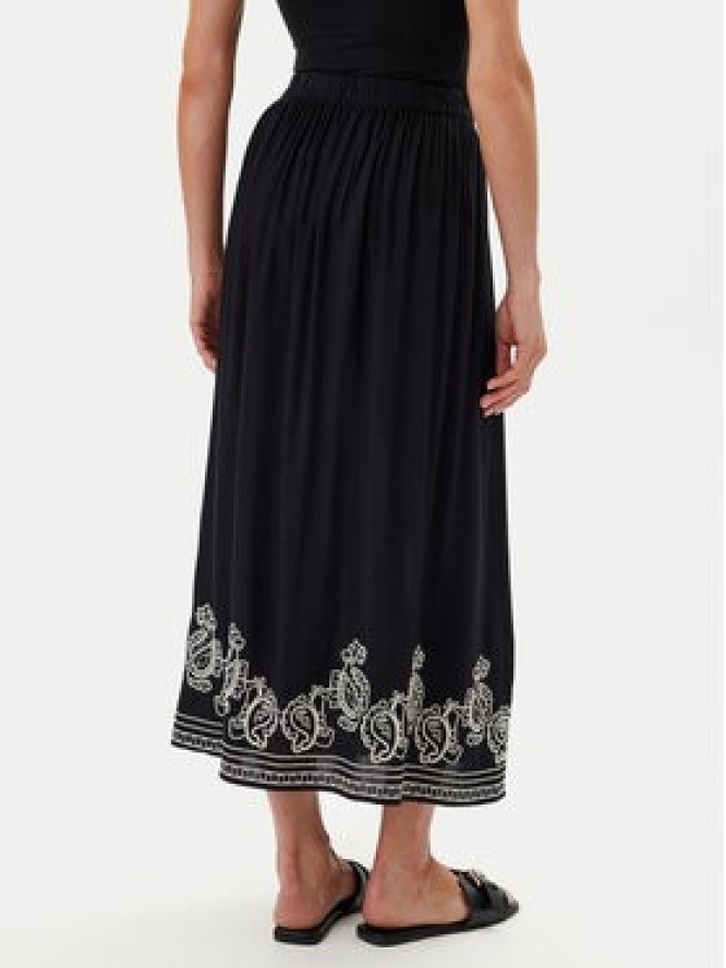 JDY Spódnica maxi Risso 15354225 Czarny Regular Fit