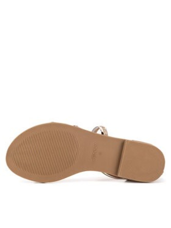 JENNY Sandały SF127-01 Brązowy