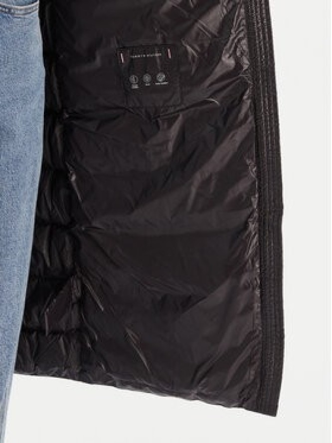 Tommy Hilfiger Kurtka puchowa Gloss WW0WW47356 Czarny Regular Fit