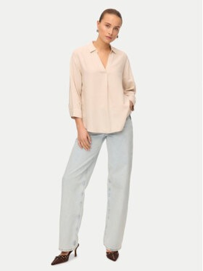 Vero Moda Bluzka Linn 10310759 Beżowy Loose Fit