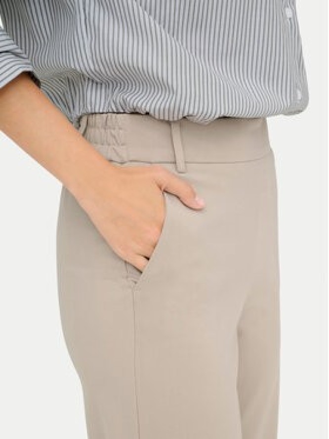 ONLY Spodnie materiałowe Poptrash 15341829 Beżowy Straight Fit