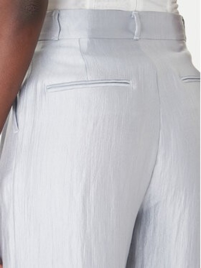 Eleh Spodnie materiałowe SS260403 Błękitny Relaxed Fit