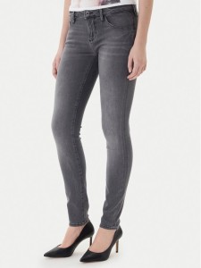 Guess Jeansy Annette W2YA99 D4PZ2 Szary Skinny Fit