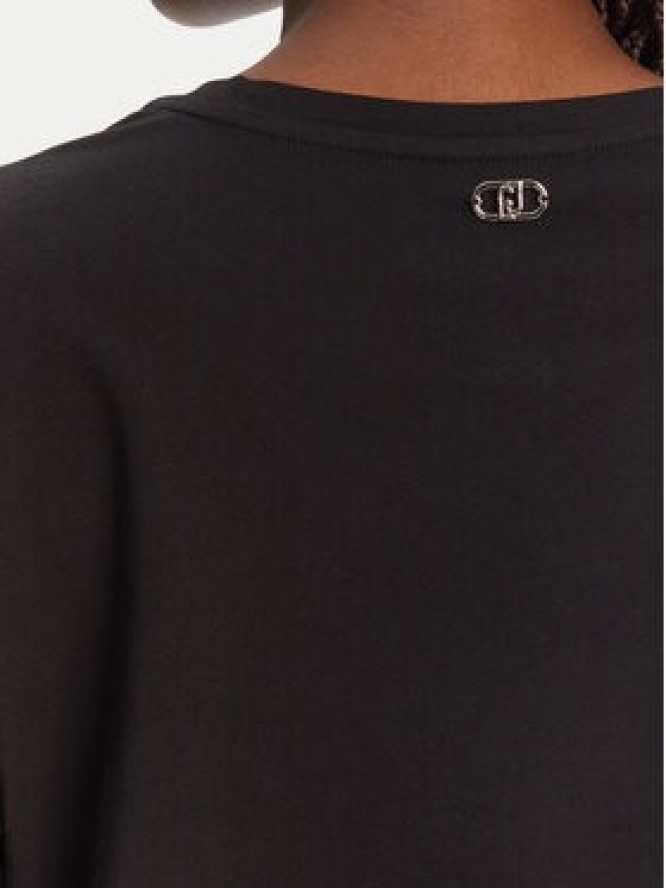 Liu Jo T-Shirt WA5148 J4893 Czarny Regular Fit