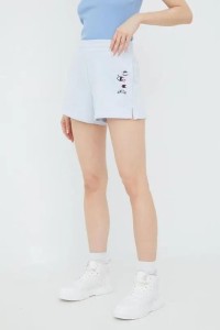 SPODENKI DAMSKIE SPORTOWE CHAMPION-SZORTY SHORTS KRÓTKIE KOLOR NIEBIESKI