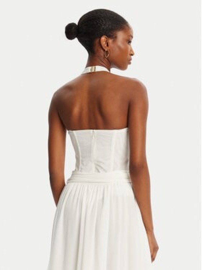 Bardot Body Trey Halter Neck 60030TB Biały Slim Fit