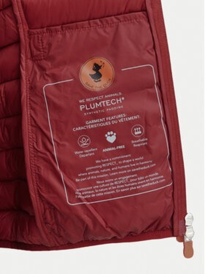 Save The Duck Kurtka przejściowa D33620W GIGA21 Czerwony ciemny Regular Fit