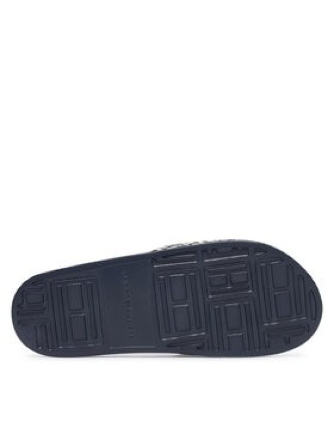 Tommy Hilfiger Klapki Monogram Pool Slide FW0FW09423 Granatowy
