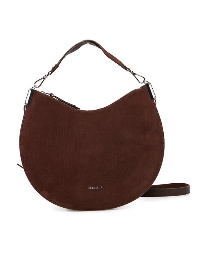 Coccinelle Torebka QKG Coccinellesunup Suede E1 QKG 13 01 01 Brązowy