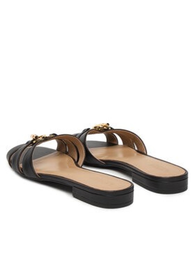 LAUREN RALPH LAUREN Klapki Blaike 802982875002 Czarny