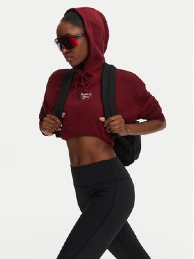 Reebok Bluza Ilona RK25712CCW Bordowy Regular Fit