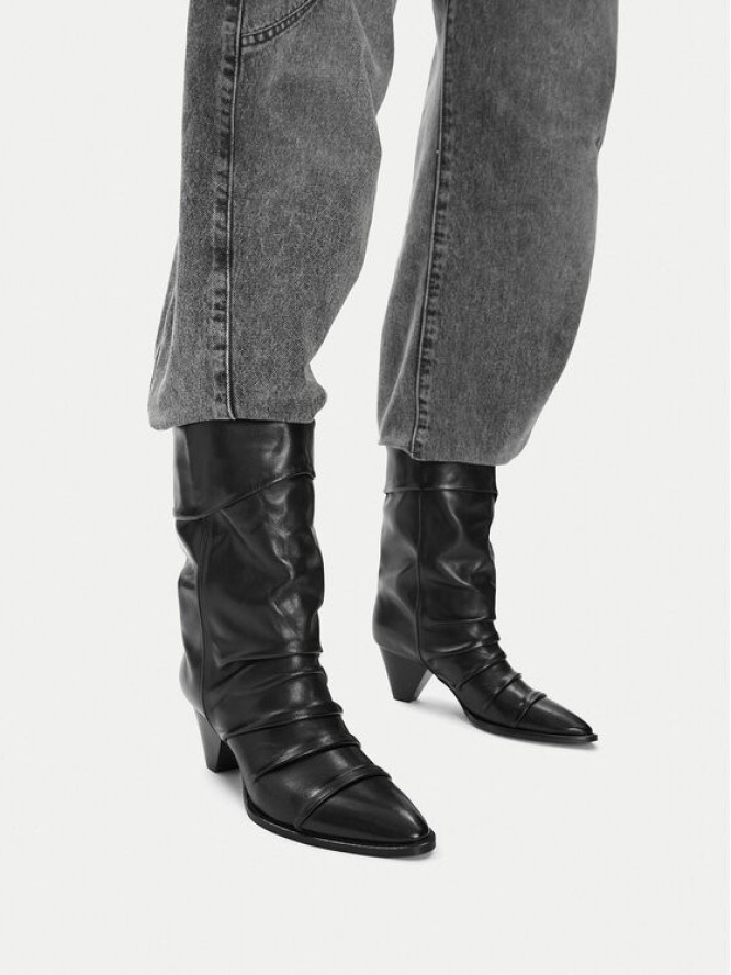 Badura Botki EO-APRIL-25FW218-1 Czarny