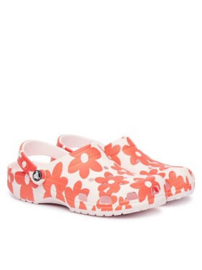 Crocs Klapki Classic Pop Petals Clog 214090 Różowy