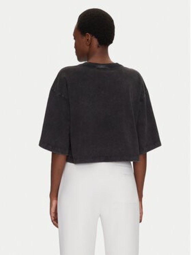 Champion T-Shirt 118023 Czarny Relaxed Fit