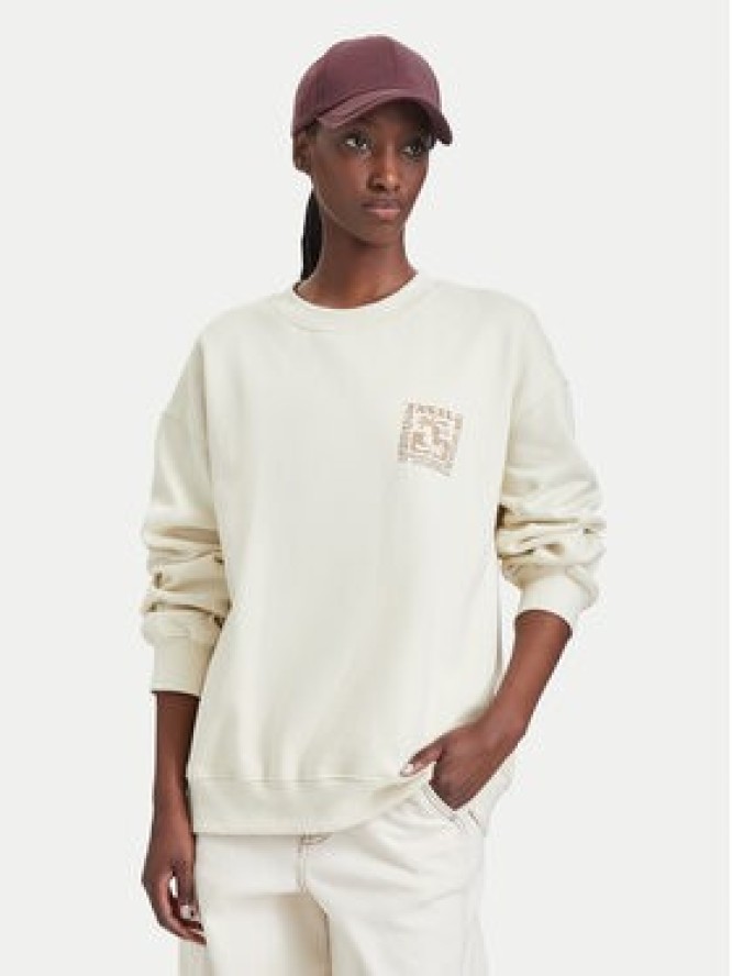 Quiksilver Bluza EQWFT03188 Beżowy jasny Oversize