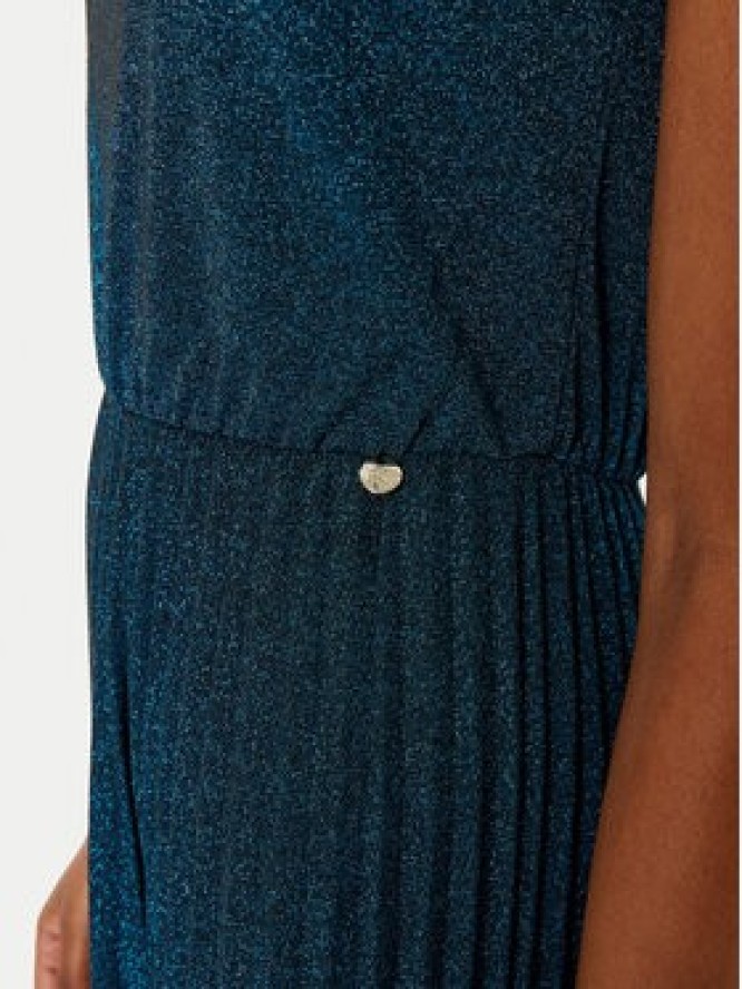 Rinascimento Sukienka koktajlowa CFC0121689003 Granatowy Regular Fit