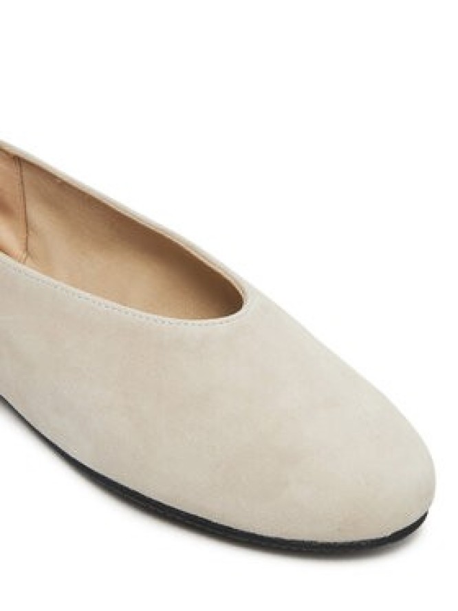 Calvin Klein Baleriny Ballerina Round Hw Sue HW0HW02565 Beżowy